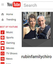 Dr. Rubin Marietta Chiropractic YouTube Video Page Link